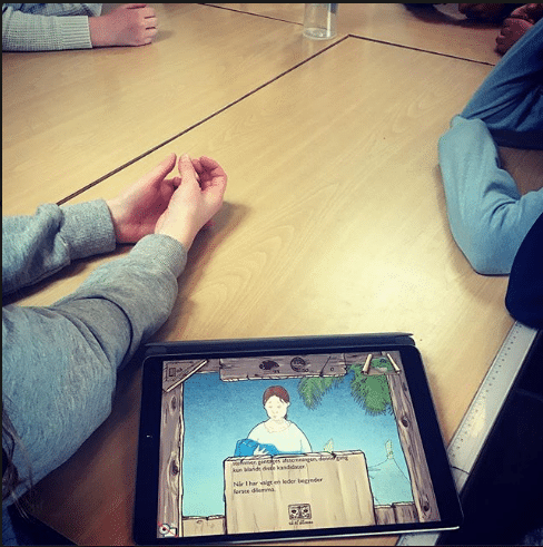 Hopspots interaktiv spil den øde ø